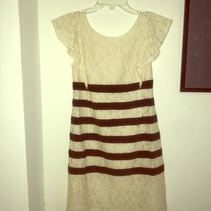 Flirty BCBG lace dress